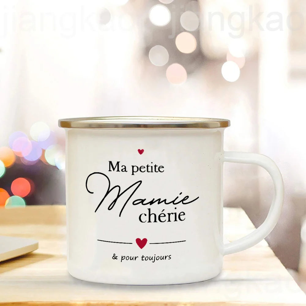 Thank You Grandma Enamel Mug | Magical Moments Gift