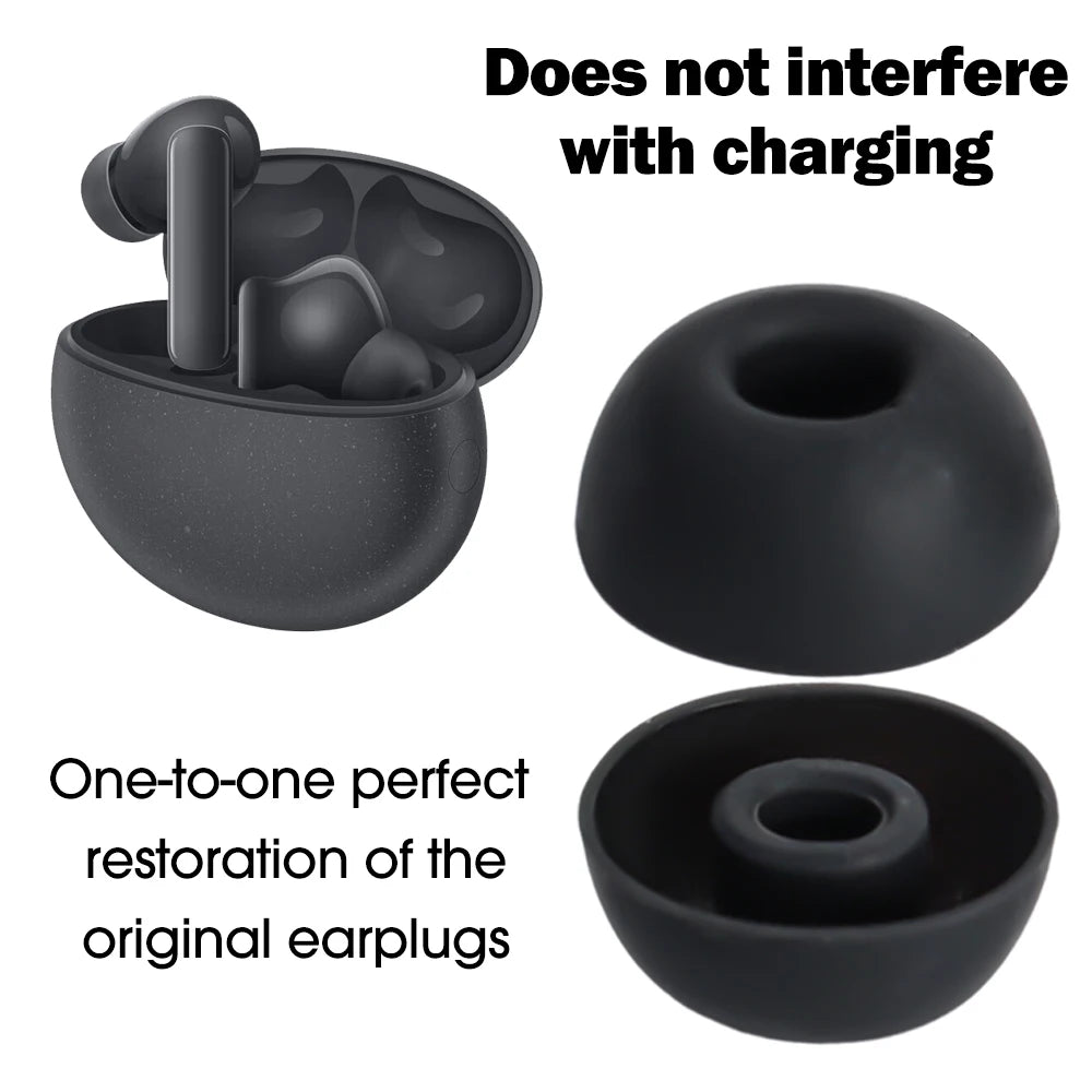 Silicone Ear Tips for Huawei FreeBuds 4i & 5i | S/M/L