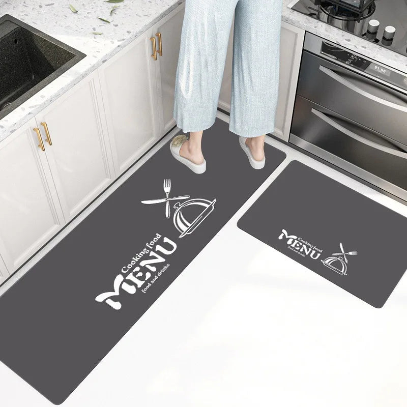 VIKAMA Diatomaceous Earth Bath & Kitchen Mat | Non-Slip Absorbent