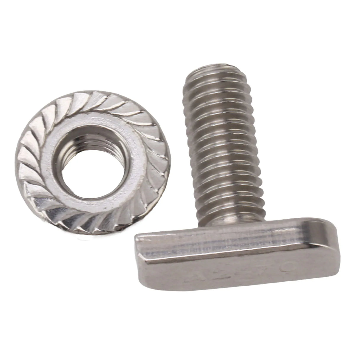 M8 Stainless Steel Hammer Head Screws – 15-Set Solar & PV