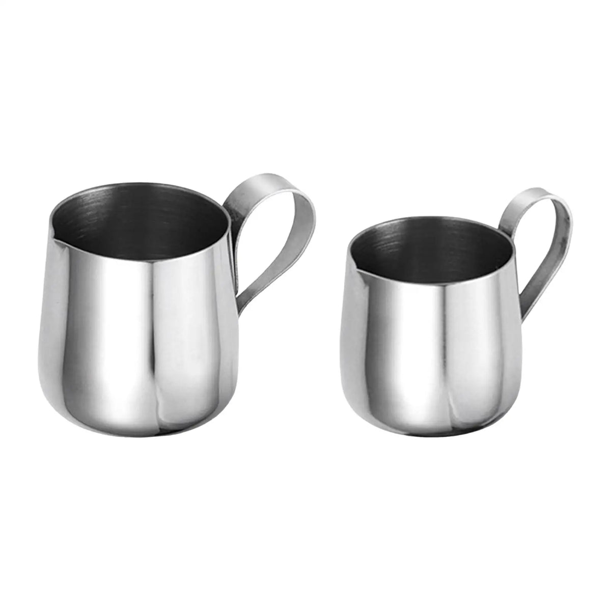 2-Pack Stainless Steel Milk Frothing Pitcher – Latte & Espresso