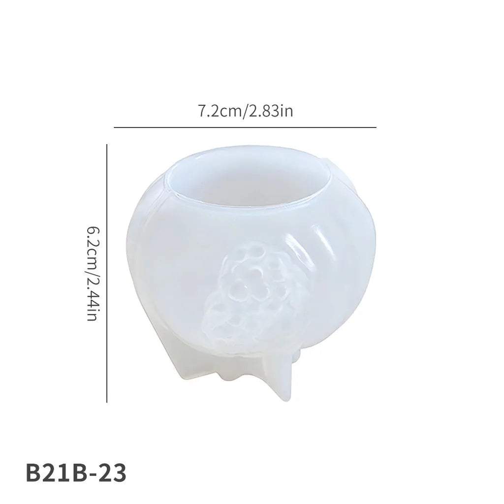 Silicone Craft Mold – Vase, Candle & Incense DIY Molds