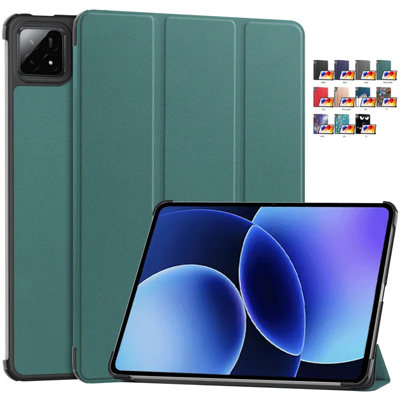 Xiaomi Pad 8 / Pad 8 Pro 11.2" Tri-Fold PU Leather Stand Case