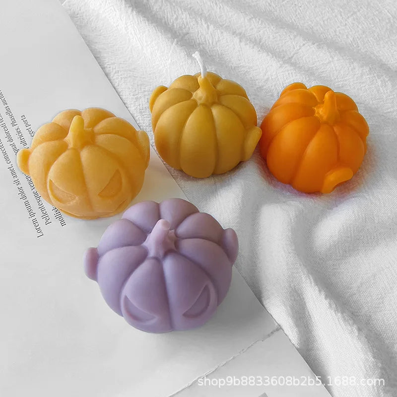 Halloween Pumpkin Skull Silicone Mold – DIY Candle Soap Resin