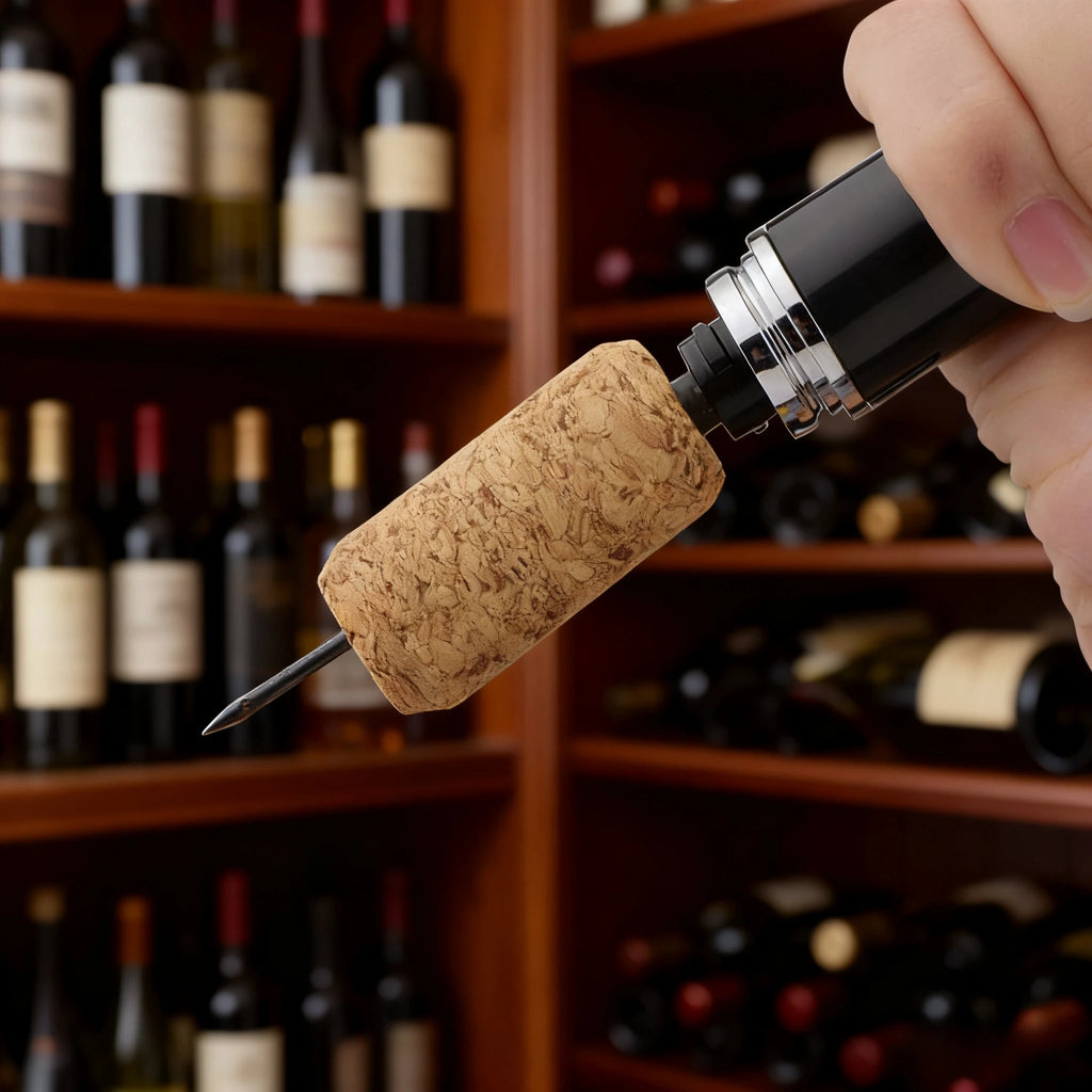 2-in-1 Air Pump Wine Opener & Foil Cutter | Stainless Steel