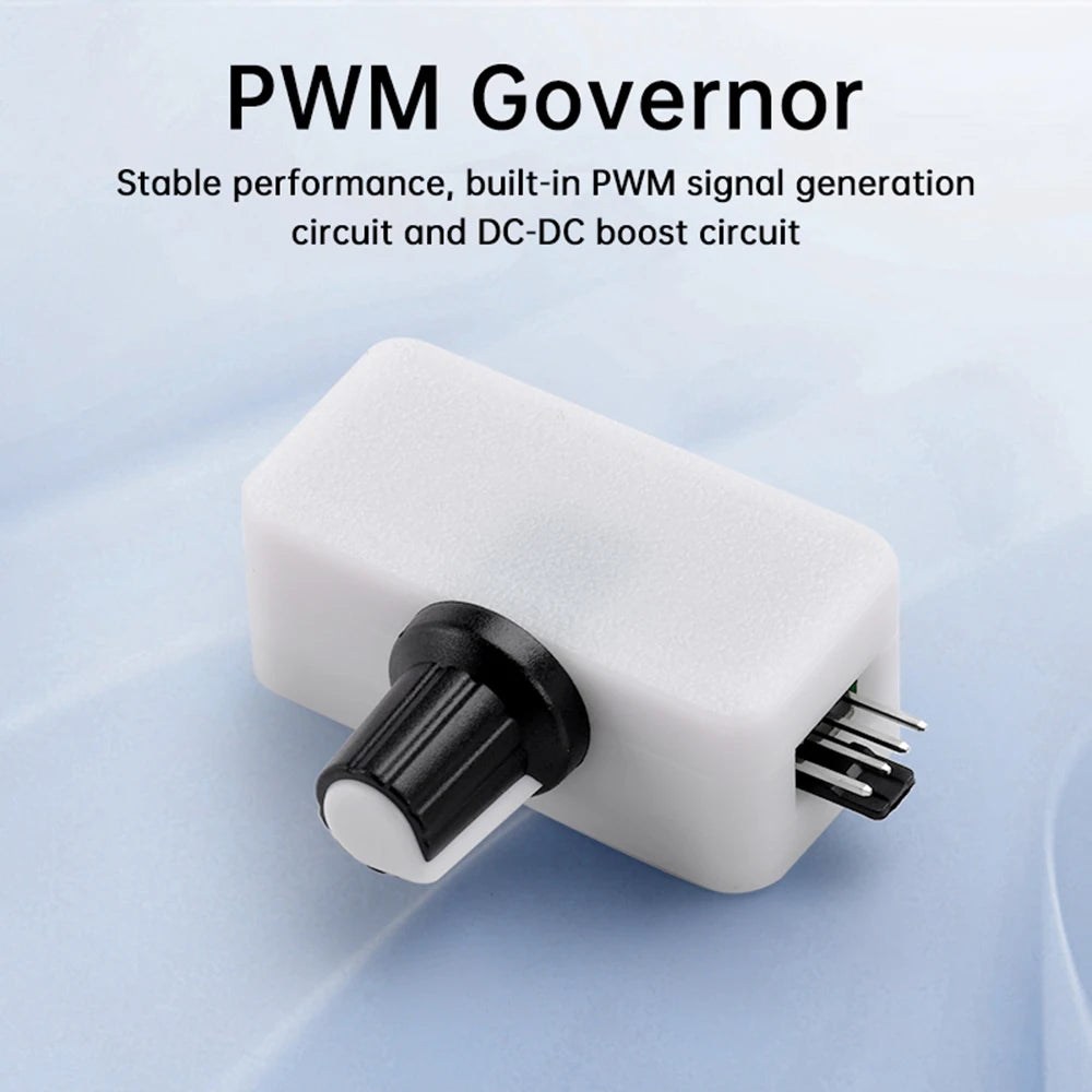 4-Pin PWM Fan Speed Controller | Type-C USB 5V to 12V Module