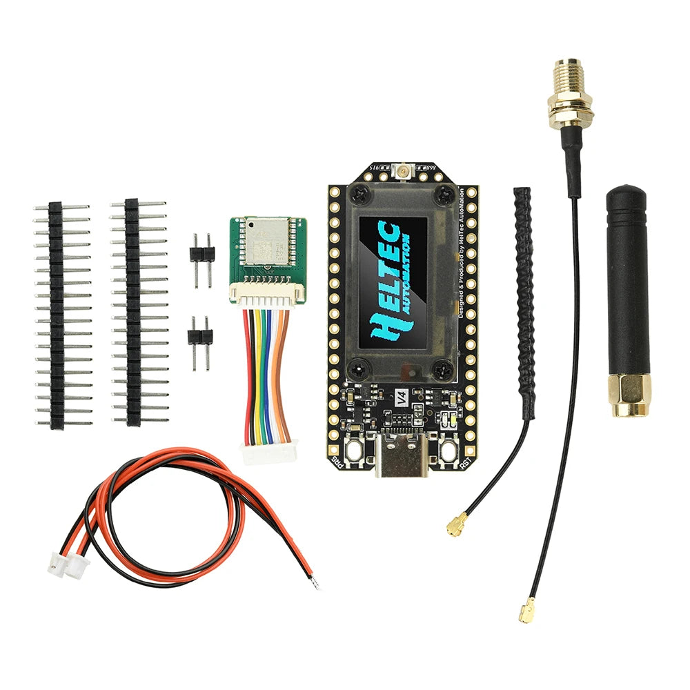 WiFi LoRa 32 V4 ESP32-S3R2 IoT Dev Board | 0.96" OLED Display