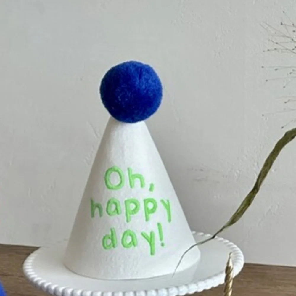 Funny Graffiti Birthday Hat – Non-Woven Fabric Party Hat