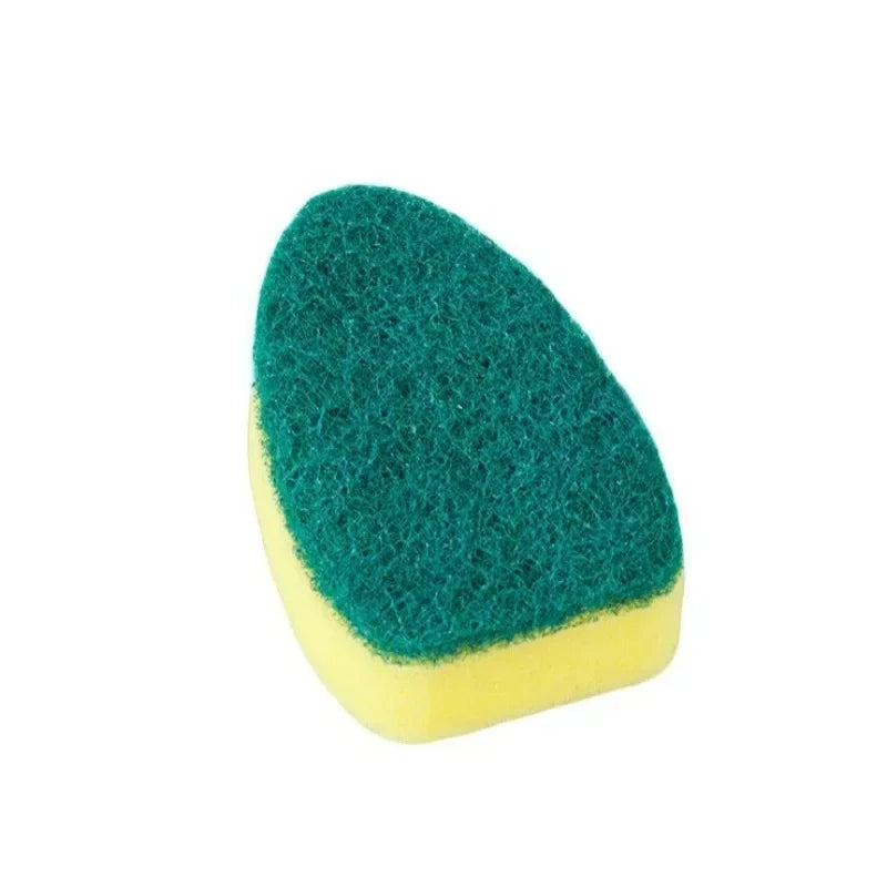 Refillable Soap Dispenser Dish Brush – Kitchen Sponge Scrubber