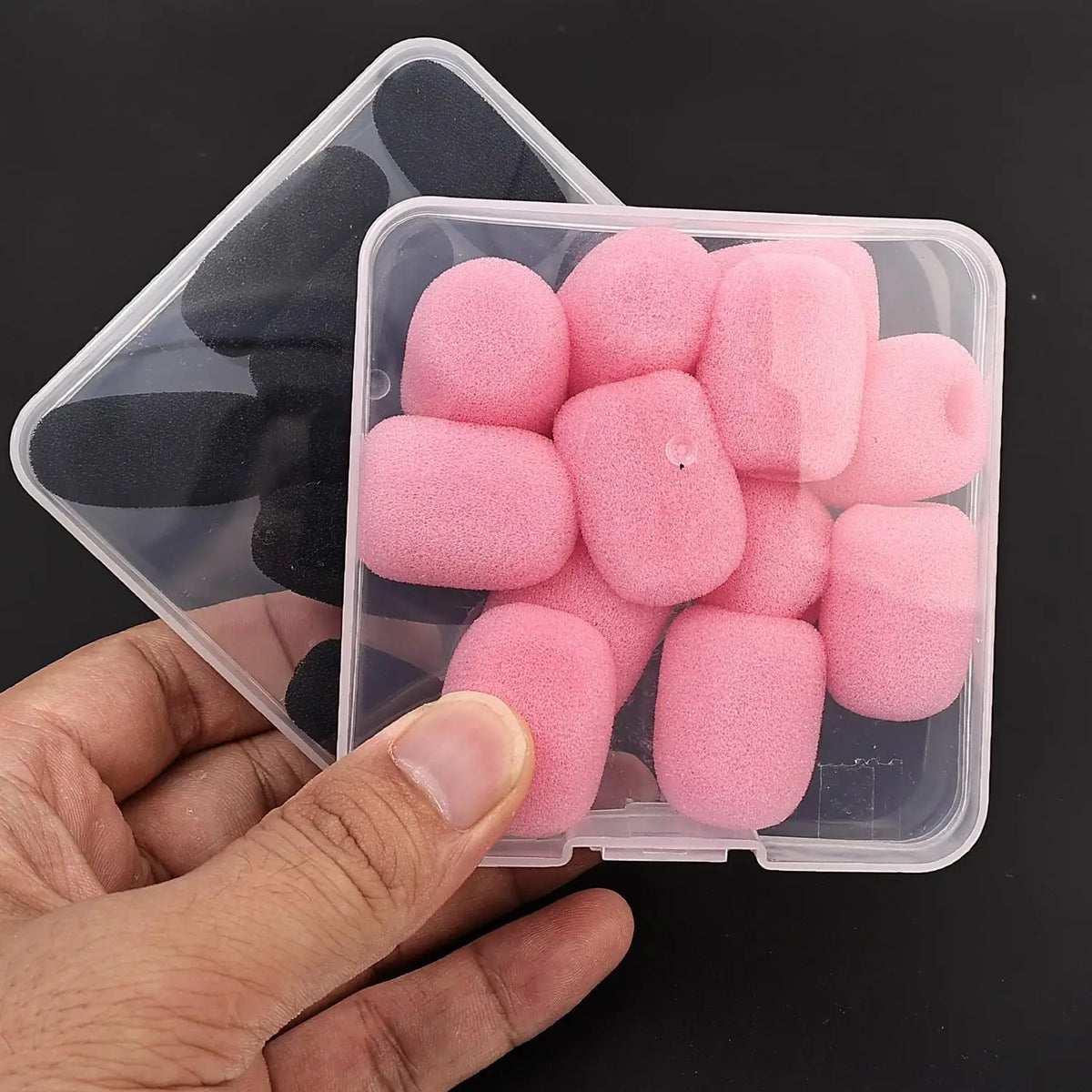 Foam Microphone Windscreen Covers S/L 12-Pack | Lapel Mic