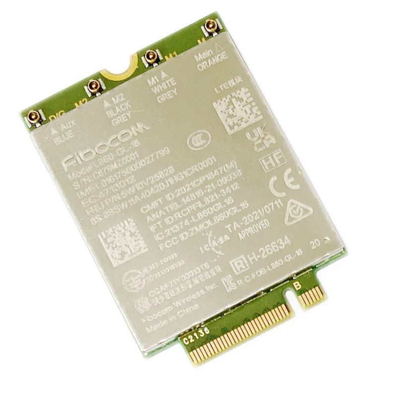 L860-GL-16 4G LTE M.2 Module for ThinkPad L13 L14 L15 P16 Z13