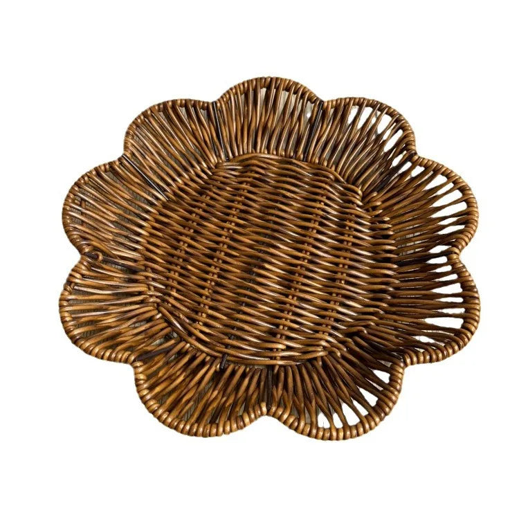 Woven Rattan Fruit & Vegetable Storage Basket | Home Décor