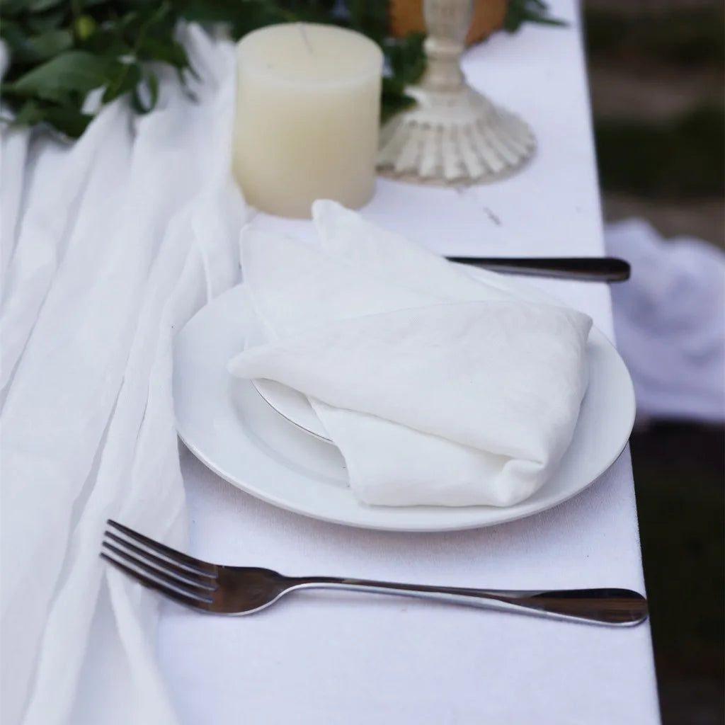 Square Cotton Polyester Dining Napkins – Wedding & Home Décor