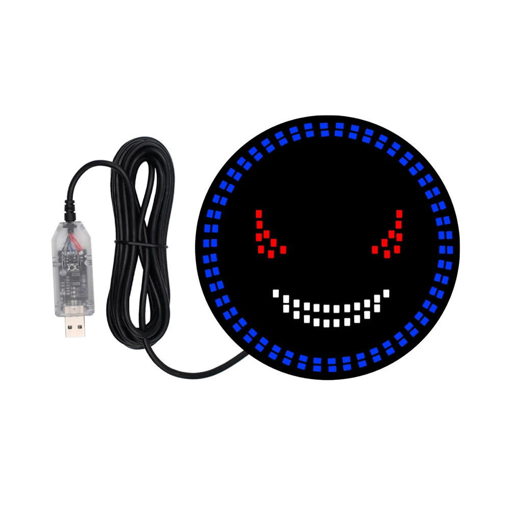 Devil's Eye LED Car Windshield Decorative Light | USB 5V