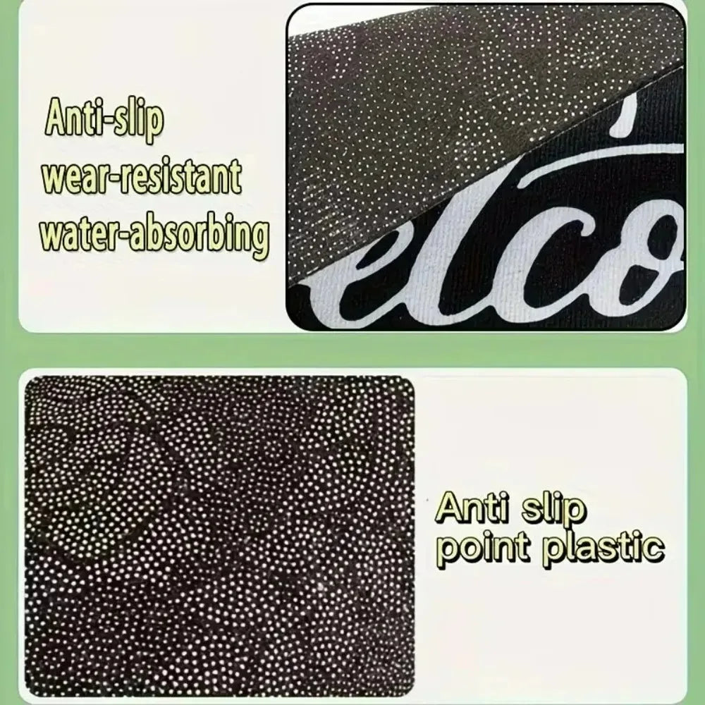 Celestial Yin Yang Cats Area Rug – Boho Sun Moon Star Mat