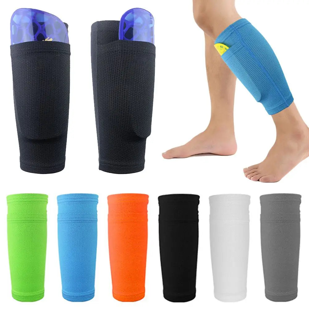 Breathable Football Shin Guard Sleeves | Soccer Instep Socks