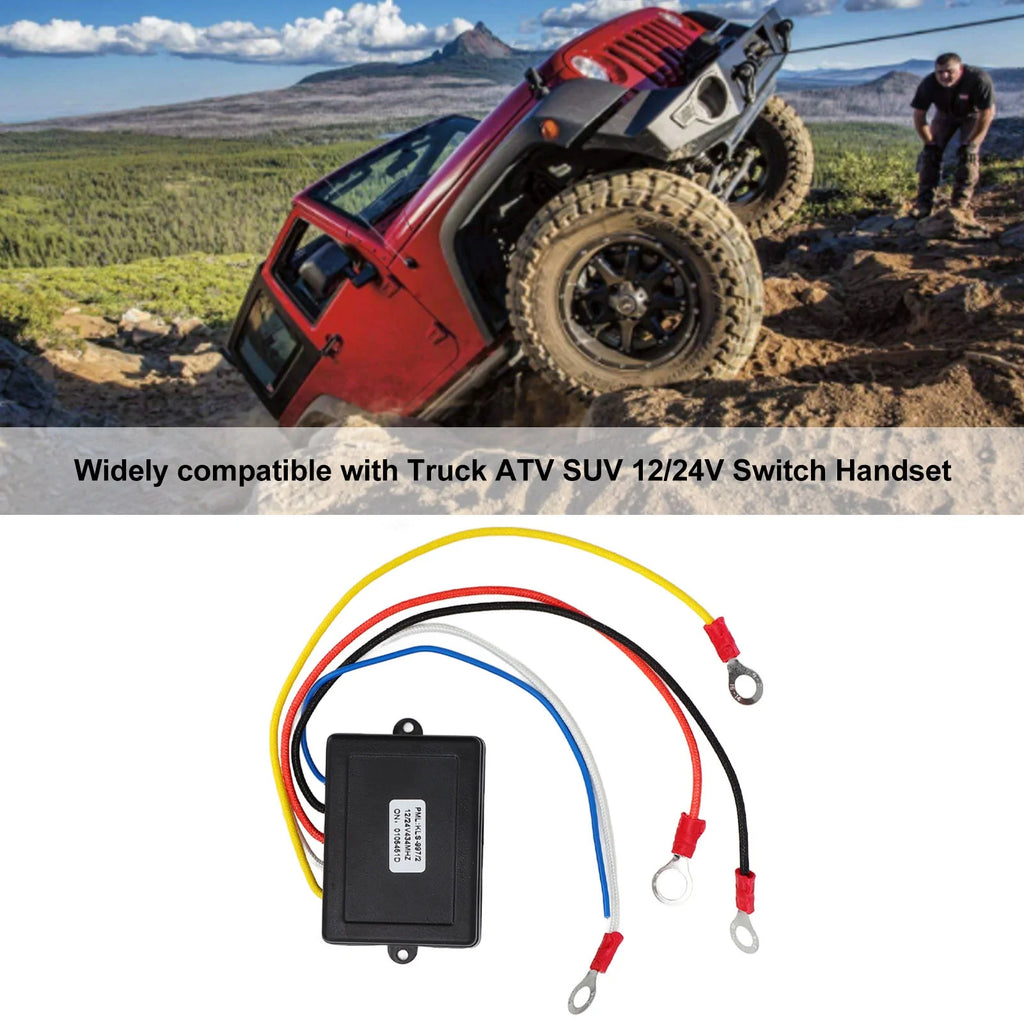 12V/24V Wireless Winch Remote Control Kit – Truck ATV SUV