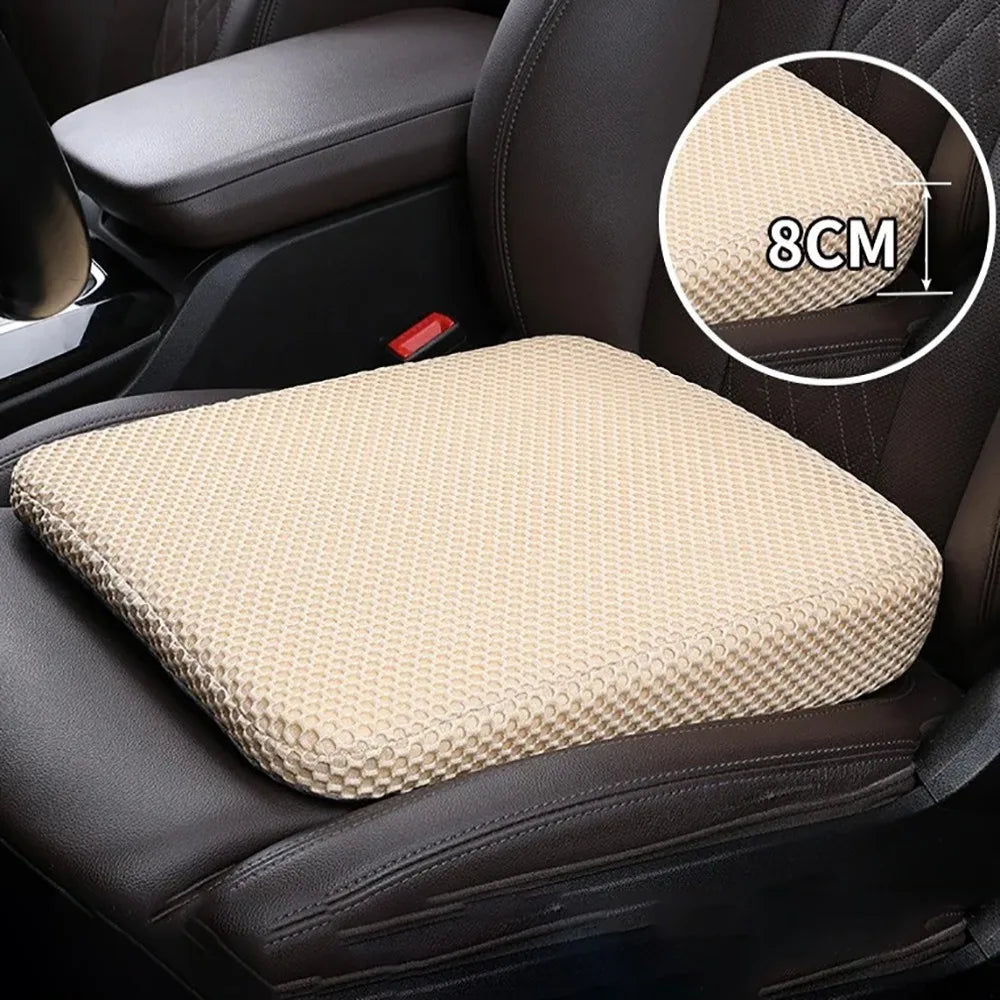 Mesh Car Seat Booster Cushion – Honeycomb Memory Foam