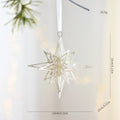 White Snowman Christmas Bell Ornament – Holiday Tree Decor