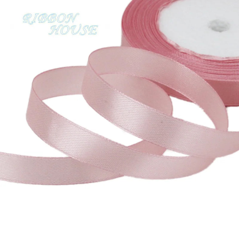 2-Pack 12mm Satin Ribbon | 25 Yards Gift, Craft & Décor