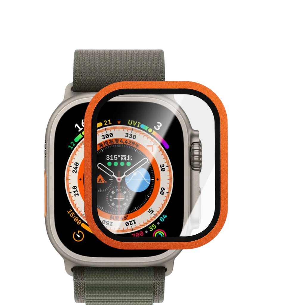 Metal Frame & Glass Screen Protector – Apple Watch Ultra 49mm