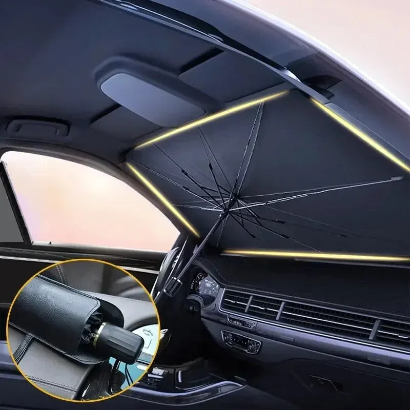 Car Sunshade – Front Windshield & Side Window Sun Cover