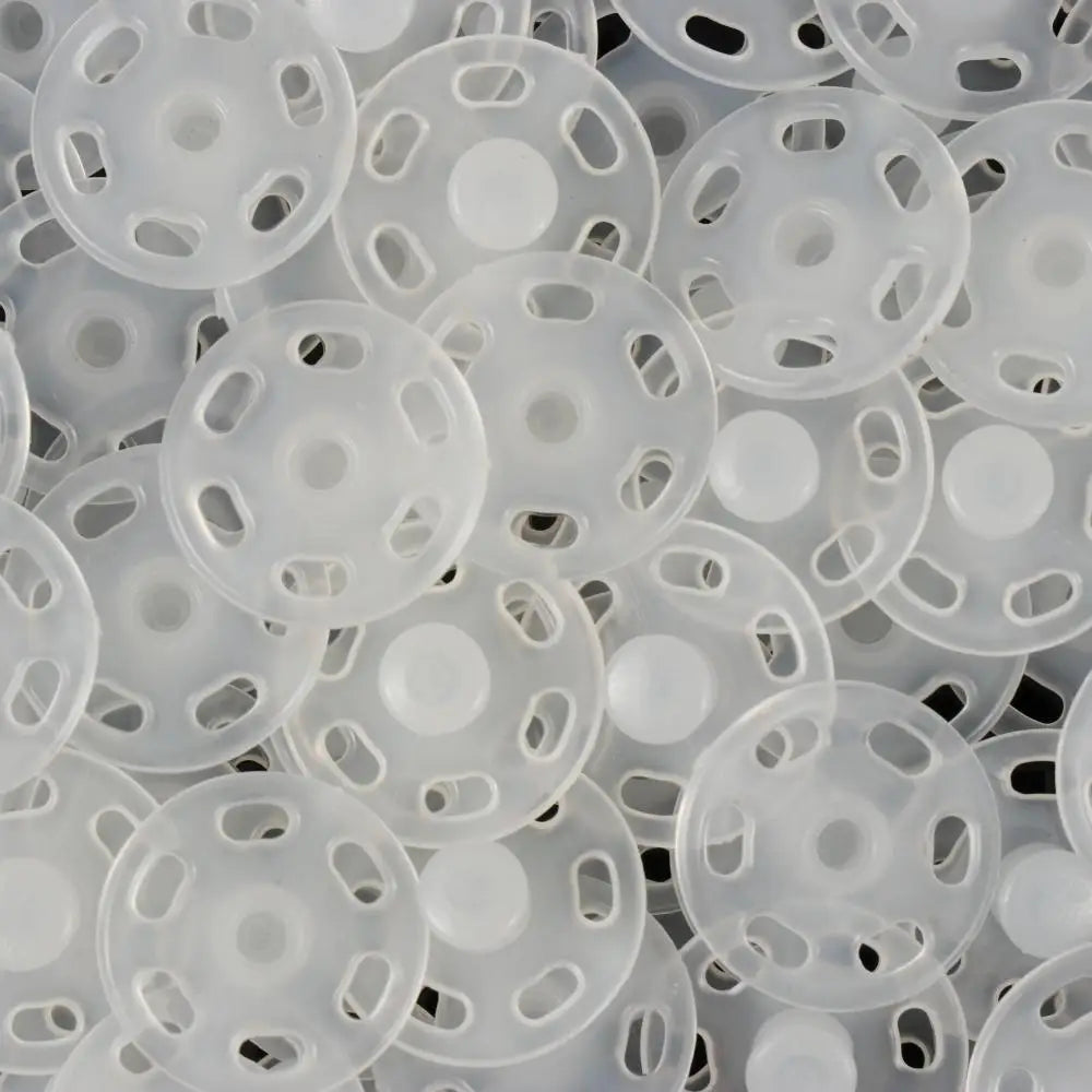 100pcs Plastic Snap Press Buttons – Sewing Fasteners Set