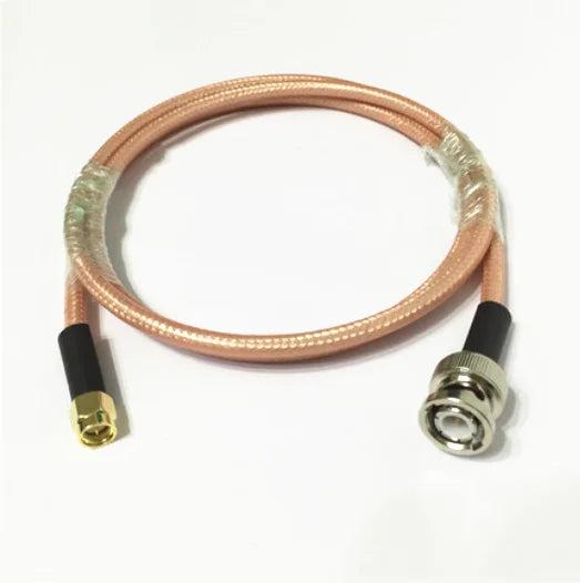 RG400 SMA Male to BNC Male 50 Ohm Low Loss RF Coaxial Cable