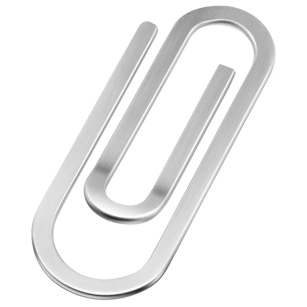 Stainless Steel Ultra-Thin Money Clip | Minimalist Wallet