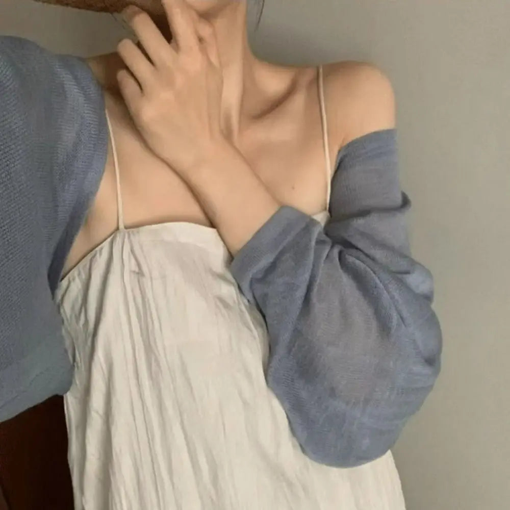 Women's Ruffle Sun Protection Cardigan | Long Sleeve Sheer Coat