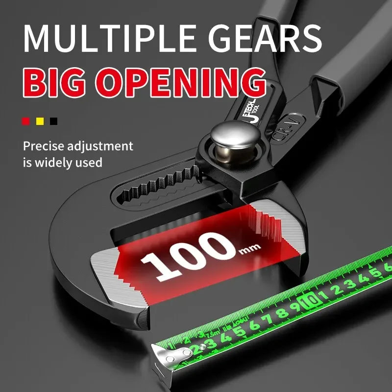 Adjustable Quick-Release Water Pump Pliers | Multi-Function