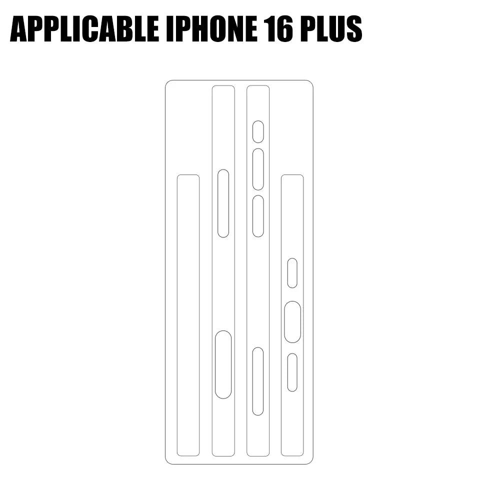 HD Clear TPU Frame Protector for iPhone 16 Series | BAPPSUS