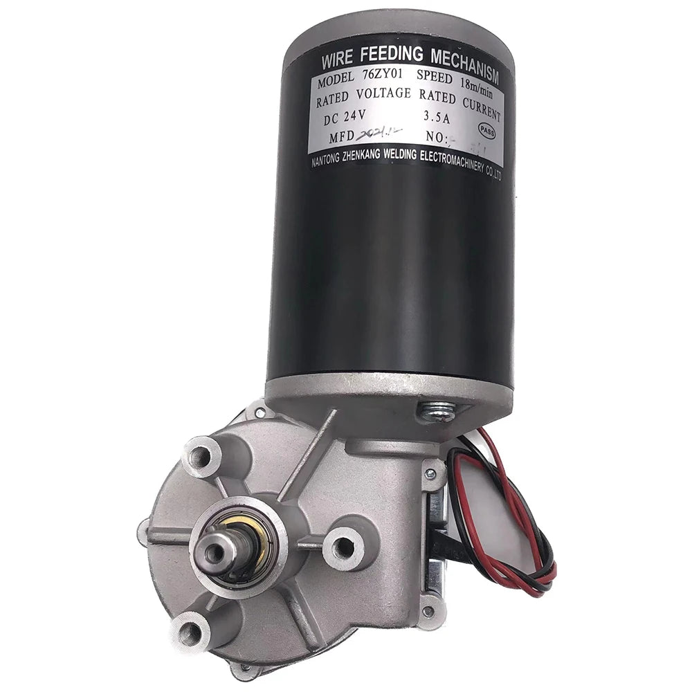 DC24V/42V 80W MIG Wire Feeder Motor 76ZY01 – Single Drive