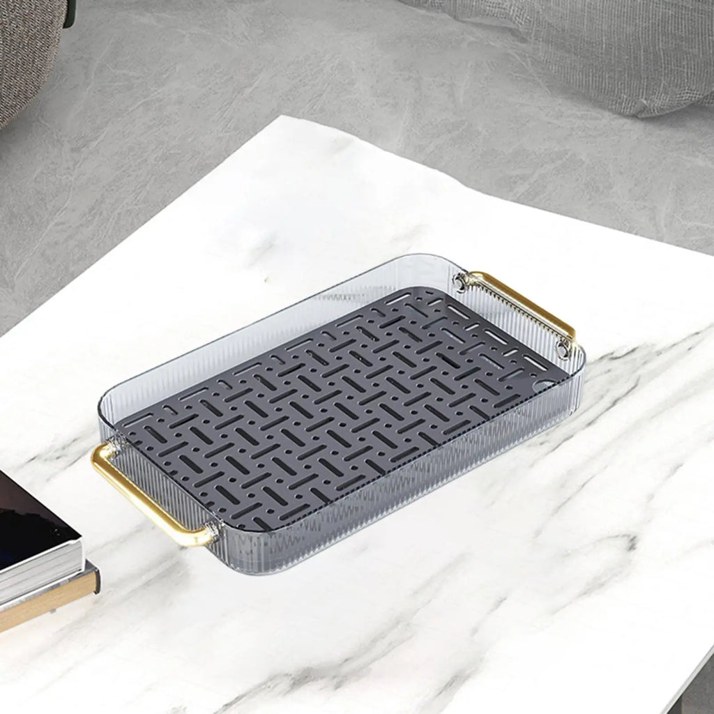 Kesoto Serving Tray with Drainage Sheet | Coffee Tea Party