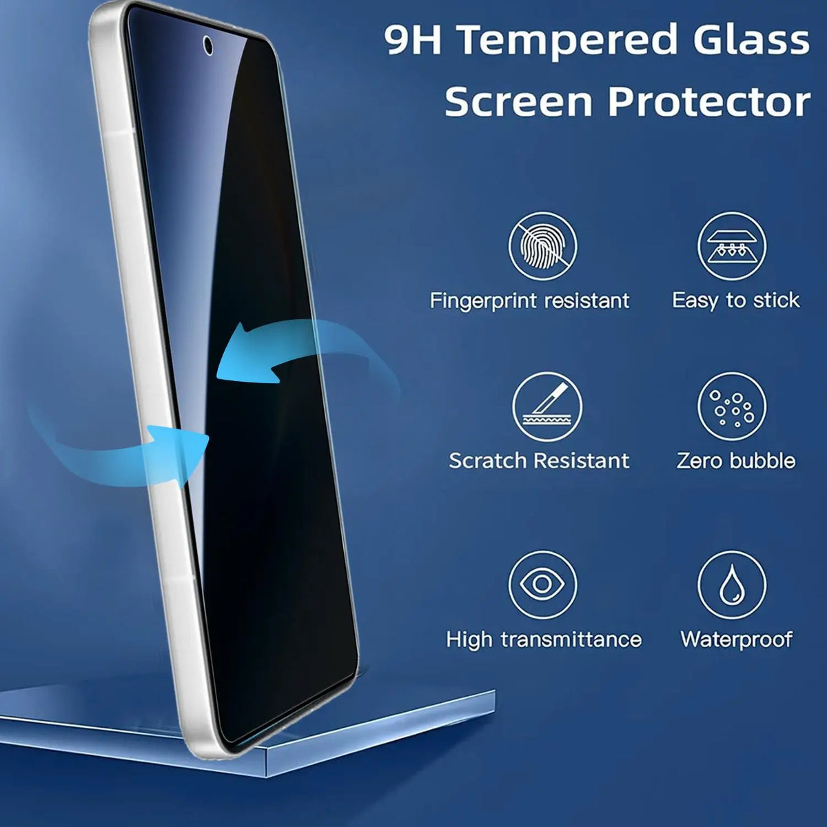 Honor Win 9H Tempered Glass Screen Protector – HD & Privacy