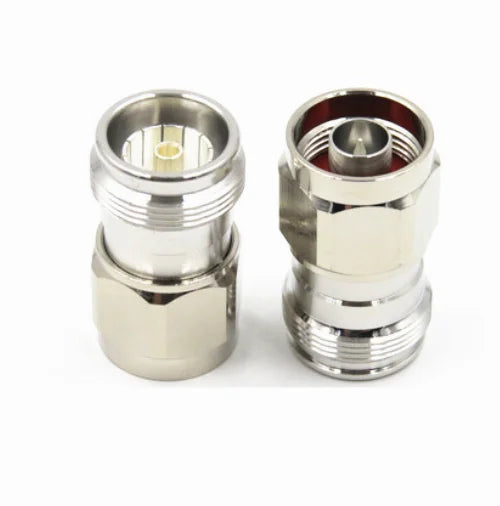 4.3-10 Mini DIN to N RF Coaxial Adapter | Male Female