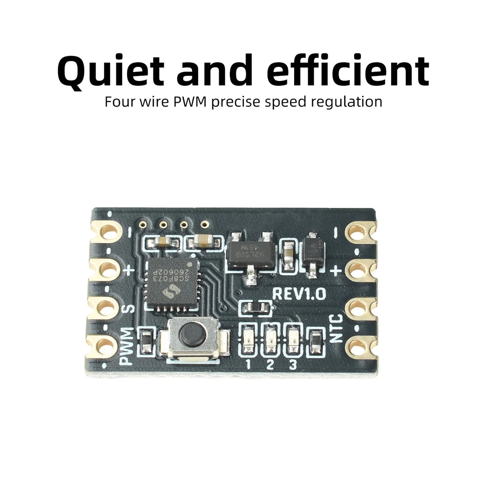 PWM Fan Temperature Controller Module DC 5–15V 4-Pin