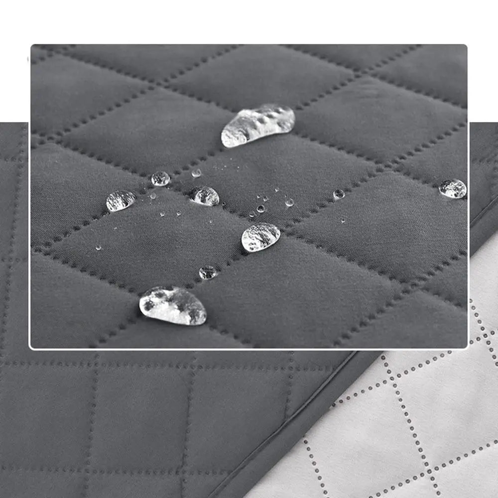 Diamond Quilted Tie-On Chair Seat Cushion 45x45cm