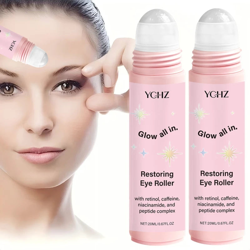 Caffeine Eye Roll-On Serum | Ceramide & Retinol | 20ml