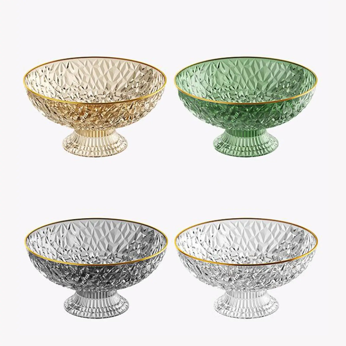 Large Round Pedestal Serving Tray – Fruit, Snack & Cake Stand