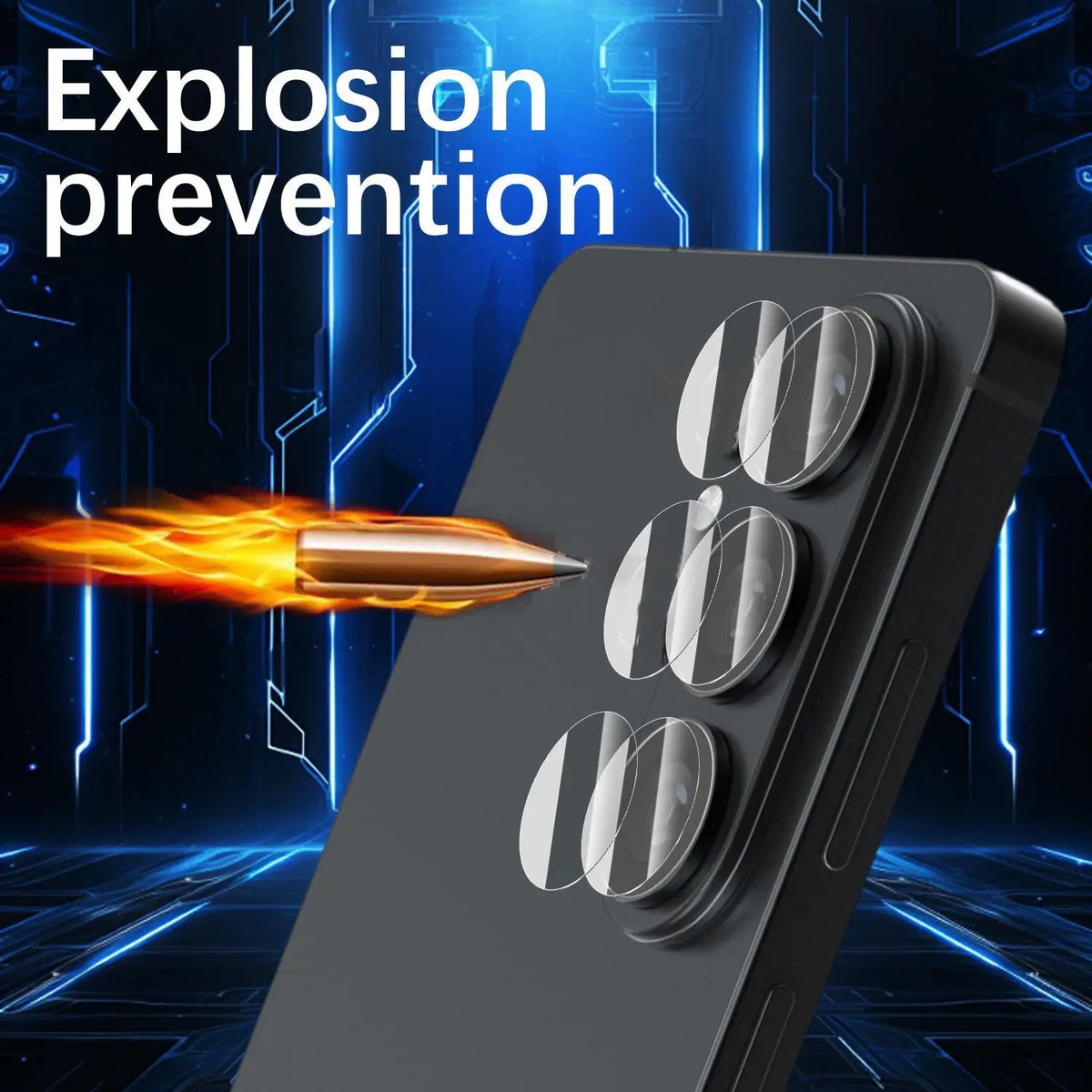 Tempered Glass Camera Lens Protector – Samsung Z Flip 8