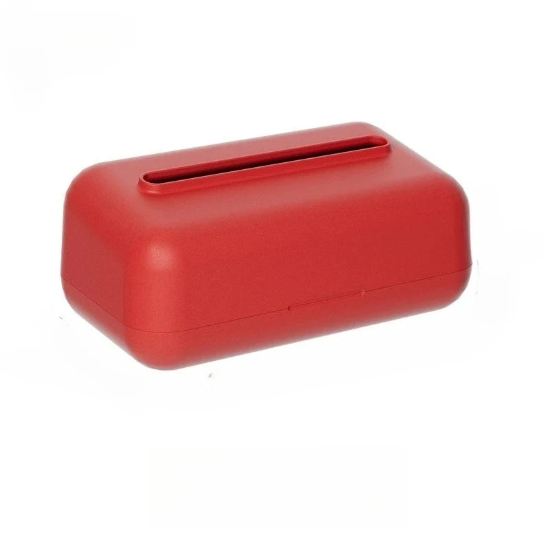 Nordic Plastic Tissue Box – Large Rounded Corner Matte Design
