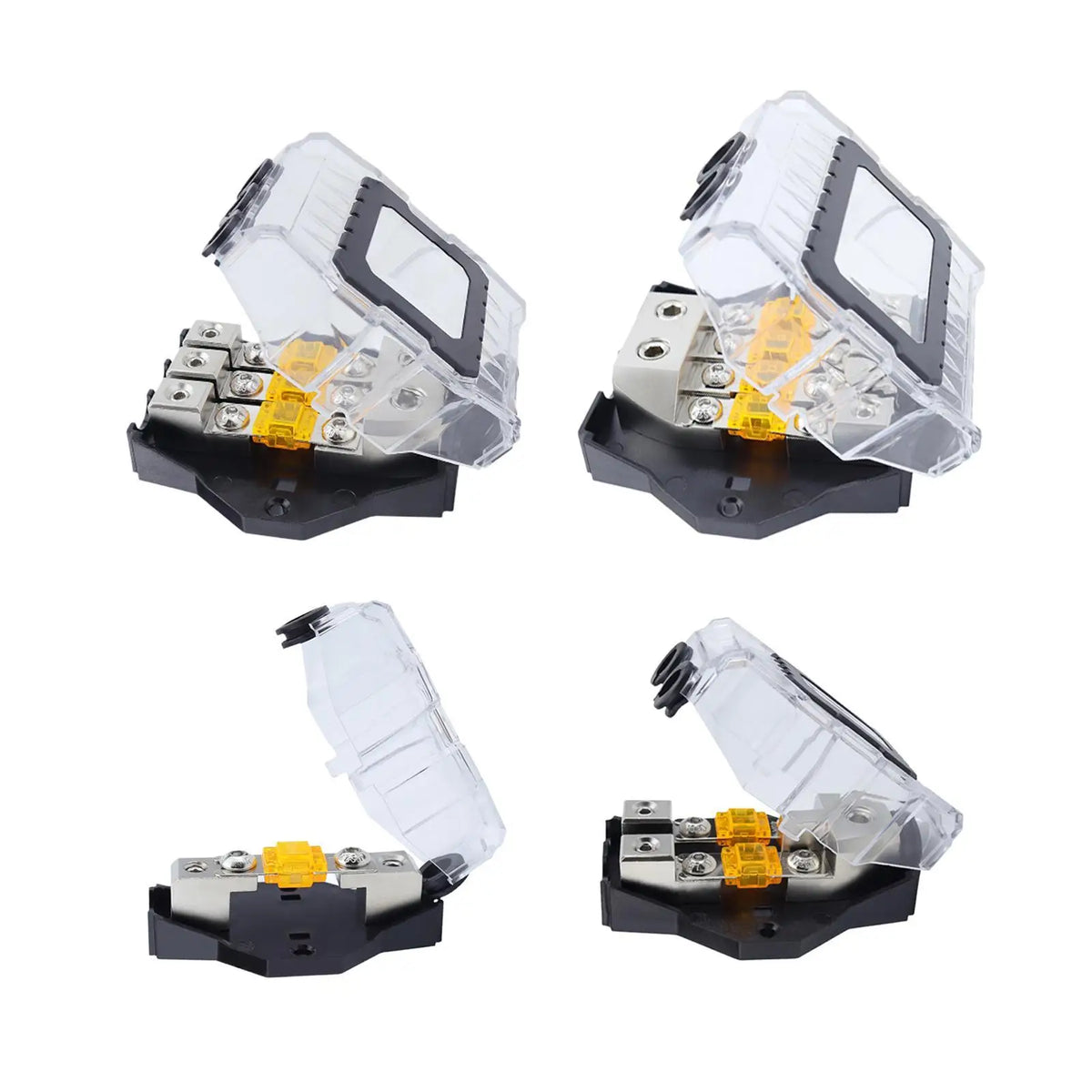 Zinc Alloy Power Distribution Block – Mini ANL Fuse Box Holder