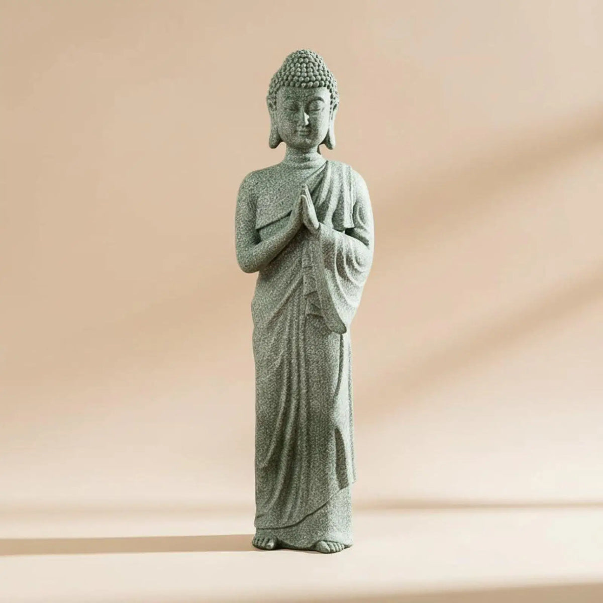 Standing Resin Buddha Statue – Home, Office & Yoga Décor