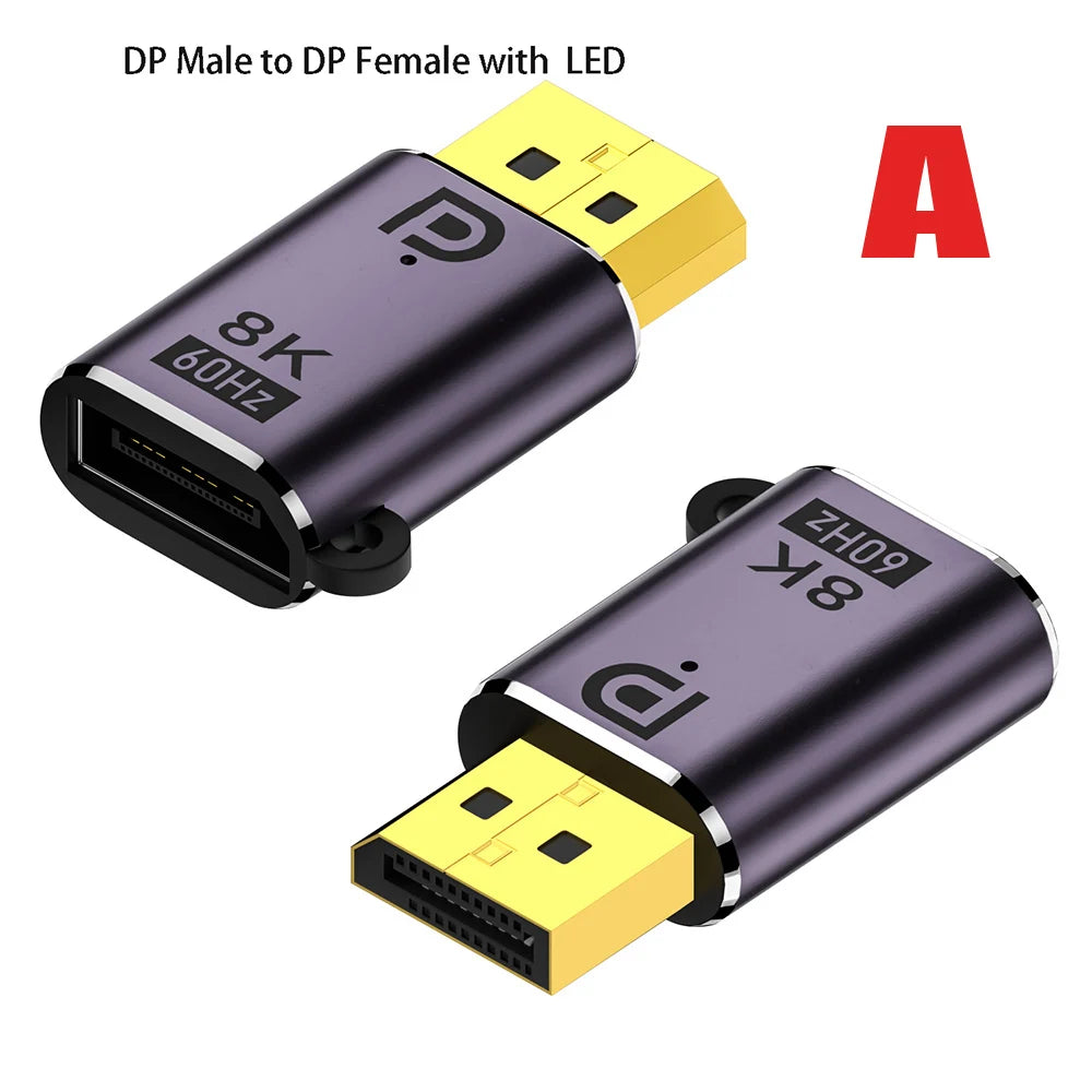 Mini DisplayPort to DP Adapter 8K60Hz – Bidirectional Converter