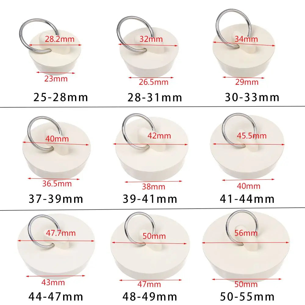 Rubber Bathtub & Sink Drain Stopper – 3-Inch Plug