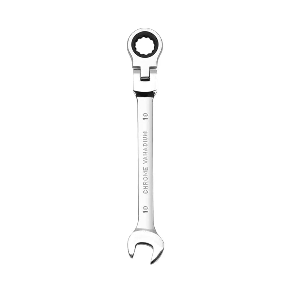 Dual Head Reversible Ratchet Wrench 72-Tooth CR-V – 8 Sizes