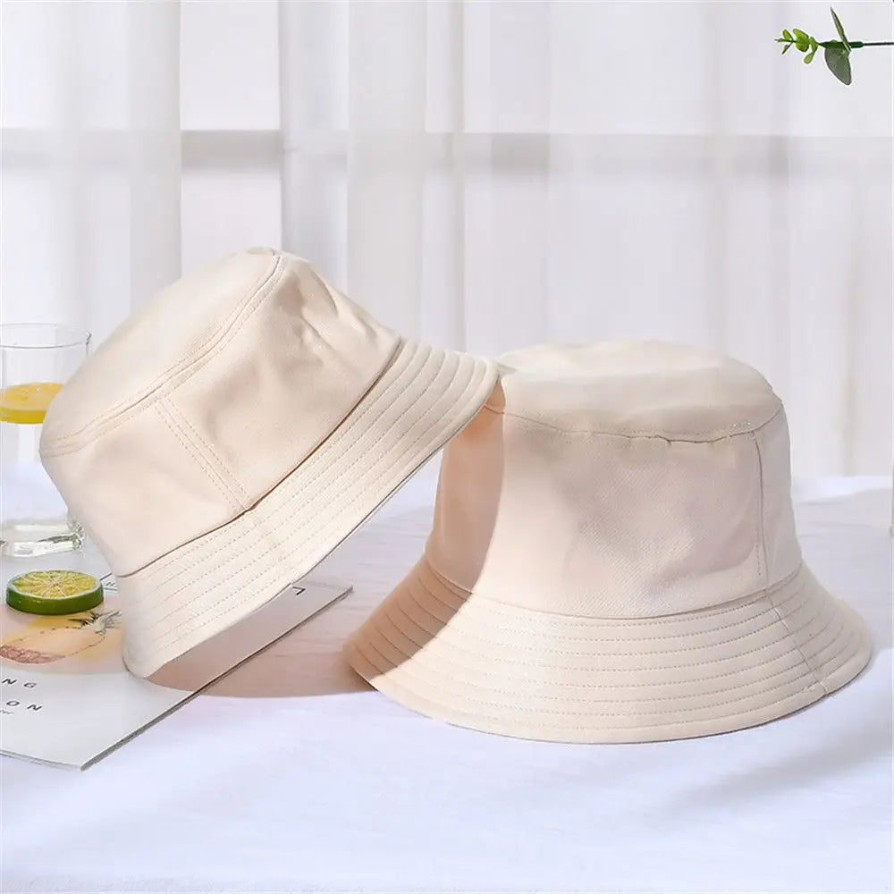 Foldable Wide Brim Bucket Sun Hat – Unisex, 17 Colors