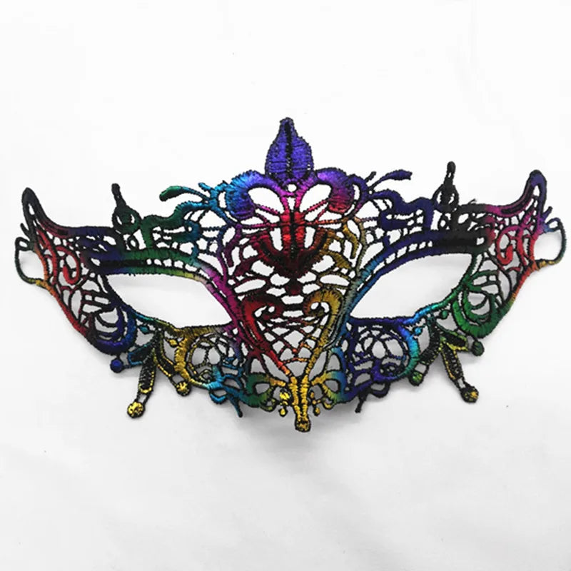 Elegant Venetian Lace Eye Mask – Masquerade & Carnival
