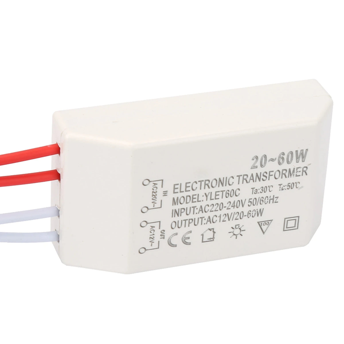 220V to 12V Voltage Converter – 20–60W Smart Power Supply Driver
